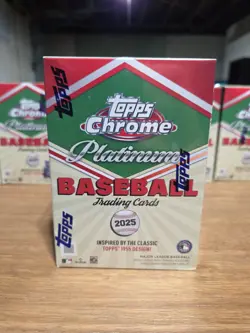(25) 2025 Topps Chrome Platinum Anniversary Blaster Box Lot Of 25 Total - Image 2