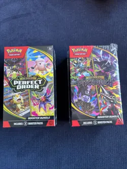 Pokemon TCG Sealed Booster Bundle - Perfect Order & Pitch Black - Image 1