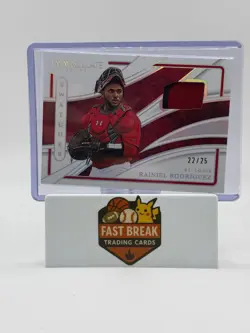 2026 Panini Immaculate Collection Rainiel Rodriguez #ICS-RR /25 Swatches Mem - Image 1