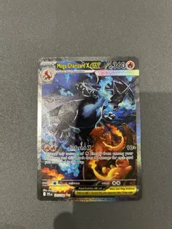 Mega Charizard X ex - SIR - 125/094 Phantasmal Flames - - Pokemon TCG - Image 1