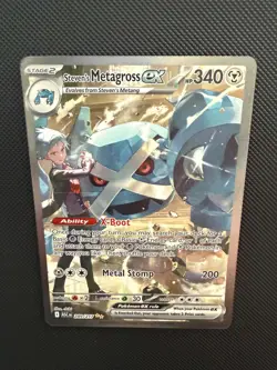 Pokemon TCG - Steven's Metagross SIR ex 289/217 - ASCENDED HEROES NM Print Line - Image 3