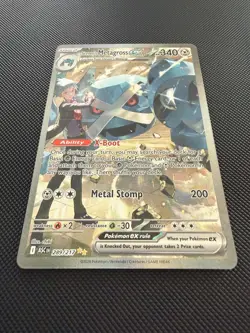 Pokemon TCG - Steven's Metagross SIR ex 289/217 - ASCENDED HEROES NM Print Line - Image 4