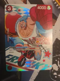 Franky ST21-011 ROUND1 Promo ONE PIECE Card Game English 2026 - Image 1