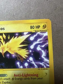 Nintendo Zapdos 44/147 Aquapolis Rare e-Card 80 NM/LP ENG 2002 - Image 4