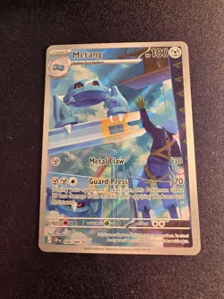 ​Metang 094/086 Chaos Rising Illustration Rare Full Art Pokemon Card CRI NM - Image 2