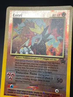 Entei 34 Reverse Holo WotC Black Star Promo Pokemon Card - Image 2