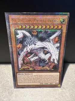 Nibiru, the Primal Being Quarter Century Secret Rare Card RA04-EN030 - Image 1