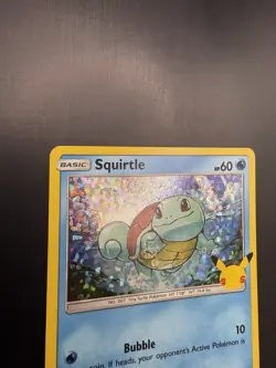 Squirtle 17/25 - Holo Promo - McDonalds 25th Anniversary Pokemon Card NM - Image 5