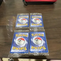 POKEMON MOVIE PROMO CARDS ELECTABUZZ MEWTWO PIKACHU DRAGONITE ALL 4 SEALED CARDS - Image 2