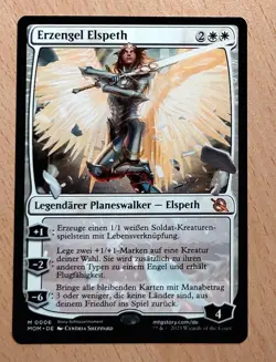 MtG Magic: Erzengel Elspeth, Archangel Elspeth, DEUTSCH, Planeswalker, Mythic - Image 1