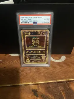 Pokemon TCG Ancient Mew 2000 Movie Promo Card PSA 6 EX-MT - Image 1
