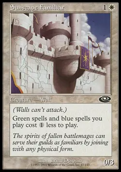 MTG SUNSCAPE FAMILIAR PLAYED - FAMIGLIO SOLEOLOGO - PLS - MAGIC - Image 1