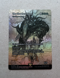 The Cloudsea Djinn - Nyxbloom Ancient (Showcase) FCA Foil - MTG English - Image 1