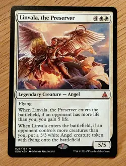 MTG Magic: Linvala die Bewahrerin, the Preserver, English, Mythic, Engel, Angel - Image 1