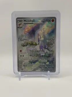 MIENSHAO 200/182 ILLUSTRATION RARE PARADOX RIFT POKEMON Holo NM - Image 1