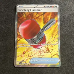 CRUSHING HAMMER Trainer 105/084 2026 Pokemon Pitch Black - Image 1