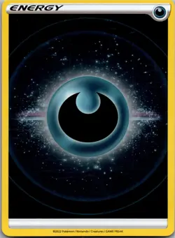 Darkness Energy 158/159 Ultra Rare Crown Zenith Pokemon Holo Near Mint - Image 1