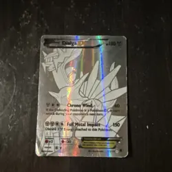 Pokemon TCG Dialga EX 180 HP Full Art Holo English Standard Size Card - Image 1