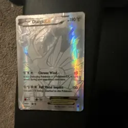 Pokemon TCG Dialga EX 180 HP Full Art Holo English Standard Size Card - Image 3