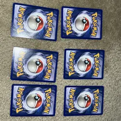 Pokemon FOSSIL 1st Edition Uncommon/Common Complete Set 31/62 LP - Image 5