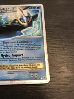 Pokemon Empoleon LV.X HOLO Diamond And Pear TCG 120/130 LP 2007 - Image 2