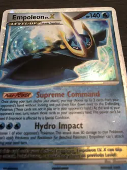 Pokemon Empoleon LV.X HOLO Diamond And Pear TCG 120/130 LP 2007 - Image 4
