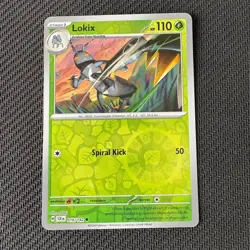 Lokix 016/142 Reverse Holo Pokemon TCG: Stellar Crown Near Mint (NM) - Image 1