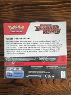 🚀 Pokemon TCG Destined Rivals Booster Box (36 Packs) Factory Sealed - Image 3