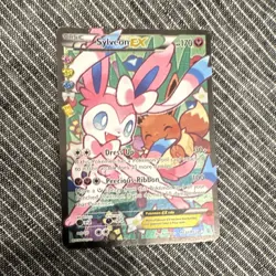 Pokemon TCG Sylveon EX Full Art Holo Ultra Rare RC32/32 170 HP Eng 2016 - Image 1