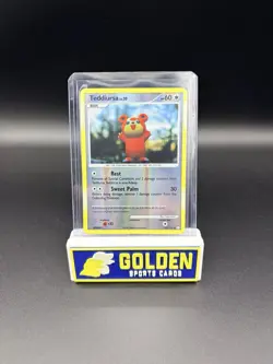 2007 Pokemon Teddiursa Mysterious Treasures 105/123 Reverse Holo Mint - Image 1