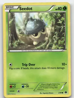 SEEDOT 2/99 COMMON NEXT DESTINIES POKEMON HEAVILY PLAYED - Image 2