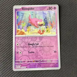 Slowpoke 057/142 Reverse Holo Pokemon TCG: Stellar Crown Near Mint (NM) - Image 1