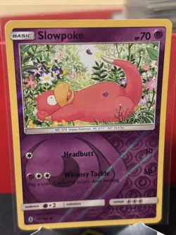Slowpoke 48/145 Reverse Holo Common Guardians Rising Pokemon 2017 - Image 1