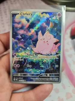 Clefairy 094/088 Holo Illustration Rare Perfect Order Pokemon Near Mint - Image 1