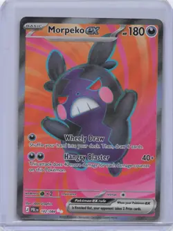 Morpeko ex Pokemon TCG Pitch Black 102/084 NM - Image 1
