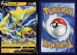 Zeraora V 053/159 Holo V Rare Crown Zenith Pokemon NM - Image 3