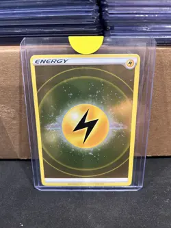 Pokemon Lightning Energy Holo 2022 Unnumbered Crown Zenith NM - Image 1