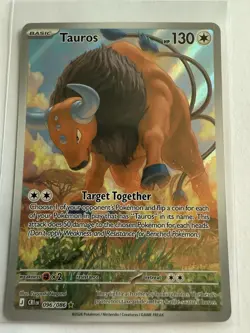 Pokemon Tauros Illustration Rare Chaos Rising 96/86 (NM/M) - Image 1