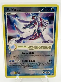 Pokemon 2008 D&P Majestic Dawn #11/100 Palkia LV. 62 Reverse Holo Rare - Image 2