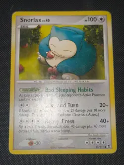 Pokemon TCG Snorlax Rising Rivals 81/111 Regular - Image 1