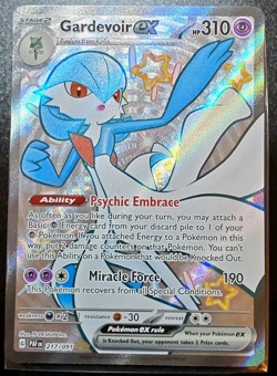 The Pokemon Company Pokemon TCG Gardevoir ex 217/091 Paldean Fates FA Holo - Image 1