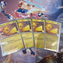 X4 Pikachu (Pokemon Day 2026) 051/162 NM Playset - Image 1