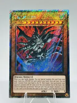 Yugioh Tragoedia 1st Edition Platinum Secret Rare RA03-EN223 NM - Image 1