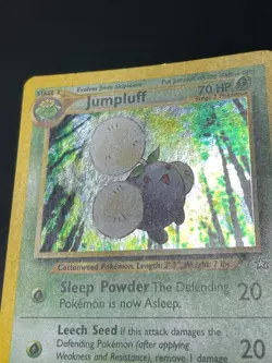 Jumpluff 7/111 Unlimited Holo Rare WotC Pokemon Neo Genesis - Image 2