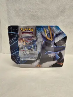 NEW Pokemon TCG Empoleon V Strikers Tin Sealed Potential battle styles inside - Image 1