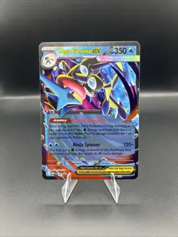 Mega Greninja ex 081 promo Chaos Rising Pokemon Holo Near Mint - Image 1