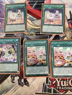 Yummy Deck Core Justice Hunters Cooky Cupsy Lollipo Snatchy Yugioh - Image 2