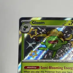 Gloom - Paldean Fates - Shiny Holo Rare - NM 093/091 - Pokemon TCG - Image 2