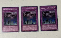 Yugioh TCG Retro Pack 2 Reprint Call of the Haunted x3 - Image 1