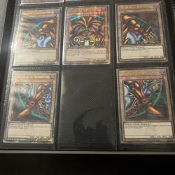 Yugioh | Exodia Complete Set | 5 Pieces | TN23/MP24 | Quarter Century Rare QCR - Image 1